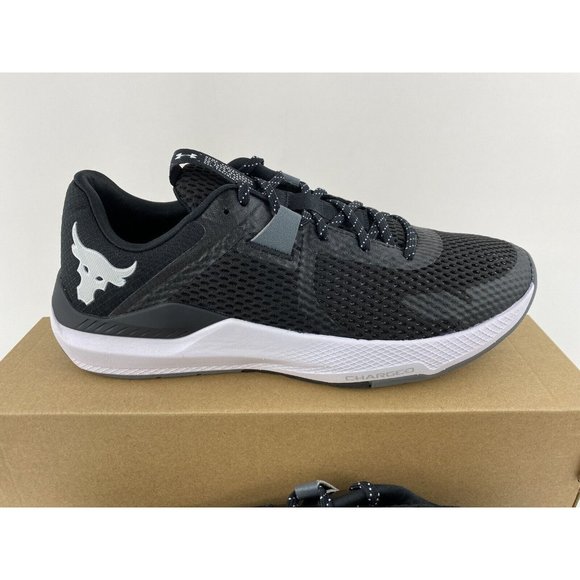 NEW Project Rock BSR 2 Black White Men's Sneakers Shoes Training - Picture 5 of 12